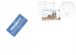 2013. Germany,  The Letter By Ordinary Post To Moldova - Brieven En Documenten