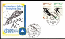 Germany Munich 1971 / Olympic Games Sapporo 1972 / Jump Skiing Figure Skating - Winter 1972: Sapporo