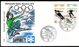 Germany Munich 1971 / Olympic Games Sapporo 1972 / Jump Skiing Figure Skating - Winter 1972: Sapporo