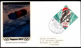 Monaco 1972 Olympic Games Sapporo 1972 Jump Skiing Bobsleigh - Winter 1972: Sapporo