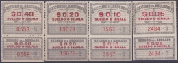 REP-33 CUBA REPUBLICA REVENUE. SEGURO DE ABOGADOS. LAWYER STAMPS LOT. - Strafport