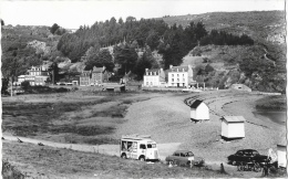 Plouha - Le Palus - Un Coin De Plage, La Falaise Et Les Hôtels - TUB Citroën, Dauphine, Panhard - Carte Non Circulée - Plouha