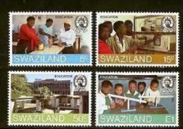 SWAZILAND, 1984, Mint Never Hinged Stamps, Education, 445-448 ,#6679 - Swaziland (1968-...)