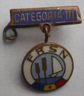 Rowing, Kayak, Canoe - FRSN Romania Federation  PINS BADGES P2 - Canottaggio