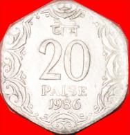 § LIONS: INDIA ★ 20 PAISE 1986! UNC MINT LUSTER! LOW START ★ NO RESERVE! - India