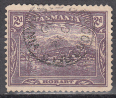 Tasmania   Scott No  97    Used     Year  1902   Wmk 70 - Oblitérés