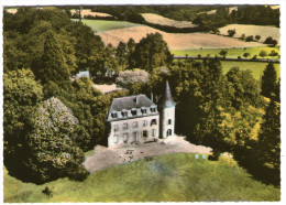 CPSM   87      SAINT PRIEST TAURION      VUE AERIENNE DU CHATEAU DE TOURNIOL - Saint Priest Taurion