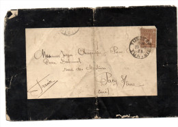 LETTRE  DE TUNIS POUR PACY SUR EURE DU 23/11/1929 - Storia Postale