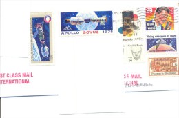 2014.USA, Space, The Letter By First-class Mail Post To Moldova - Storia Postale