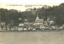 Villequier. Vue Generale Prise De La Rive Gauche. - Villequier