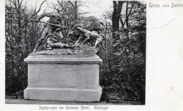 Gruss Aus Berlin. Jagdgruppe Am Grossen Stern. Eberjagd - Tiergarten