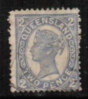 QUEENSLAND  Scott # 58 F-VF USED - Used Stamps