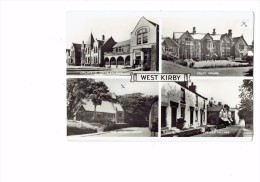 WEST KIRBY - 4 Multivues - CHILDRENS CONVALESCENT HOME - Manor - Old Village - Church Caldy - Andere & Zonder Classificatie