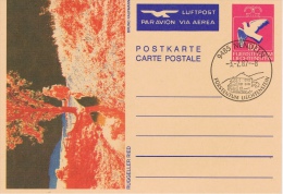 FL+ Liechtenstein 1987 Mi Xx Taube (PK) - Brieven En Documenten