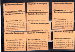 8277 Deutschland Germany MH 17 ** (10x) Olympiade  Deutschland 1972 - 1971-2000