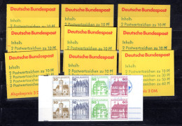 8279 Deutschland Germany MH 23 ** (10x) - 1971-2000