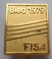 Rowing Championship Bled 1979 FISA   PINS BADGES P2 - Remo