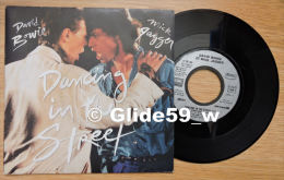 David Bowie & Mick Jagger - Dancing In The Street - EMI N° 2007 877 - 1985 (45 Tours) - Rock