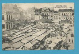 CPA Marché De La Ville Basse Manège CHARLEROI Belgique - Charleroi