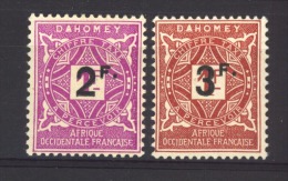 04376   -   Dahomey  -  Taxes :  Yv  17-18  * - Nuevos