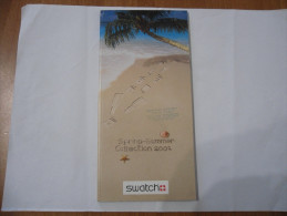 CATALOGO OROLOGIO SWATCH SPRING-SUMMER COLLECTION 2003 - Manuels Pour Collectionneurs