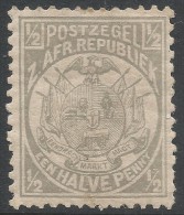 Transvaal. 1885-93 Arms. ½d MH P 12½X12. SG 175b - Transvaal (1870-1909)