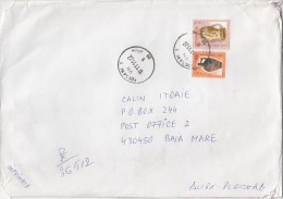 3964FM- FOLKLORE ART, POTTERY, STAMPS ON REGISTERED COVER, 2011, ROMANIA - Lettres & Documents