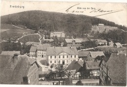 FREDEBURG  Blick Von Der Burg TB Stamped - Schmallenberg