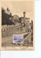 Saint-Marin -Cloitre Des Franciscains ( CP Maximum Commémorative De 1952 à Voir) - Brieven En Documenten