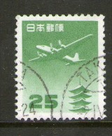 JAPON 1951/52 AVION  YVERT  N°14 OBLITERE - Posta Aerea