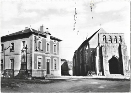 St Saint-Quentin-la-Chabanne (Creuse) - La Place De L'Eglise, Mairie, Ecole - Editions Du Moulin - Sonstige & Ohne Zuordnung