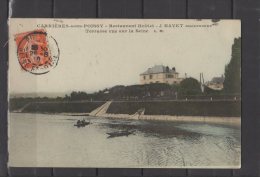 78 - Carrières Sous Poissy - Restaurant Hublet - J.Hayet Successeur - Terrasse Vue Sur La Seine - Carrieres Sous Poissy