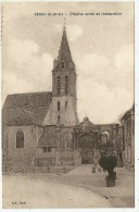 Cergy (95.Val D´Oise) L'Eglise Avant Sa Restauration - Cergy Pontoise