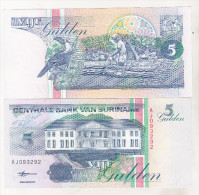 Surinam 5 Gulden 1998 Unc - Suriname