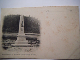 Monument Commémoratif Par Bourras , 1900 Environ - Brouvelieures