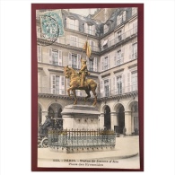 Paris  Statue De Jeanne D´ Arc  Place Des Pyramides  443 - Statues