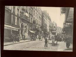 Paris Le Palais Du Travail Rue De Belleville édit. G.I. N° 488 Animée Tabac , Concert Verner , Café , Attelage - Arrondissement: 20