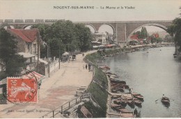 NOGENT SUR MARNE (Val De Marne) - La Marne Et Le Viaduc - - Nogent Sur Marne