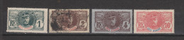 Yvert 21 - 22 - 23 - 25 Oblitéré - Used Stamps