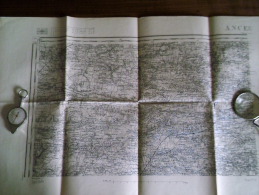ANCENIS  . .carte Topographique De 1889 N° 105/1 - Cartes Topographiques