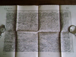 ANCENIS  . .carte Topographique De 1889 N° 105/2 - Cartes Topographiques