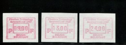 BELGIE POSTFRIS MINT NEVER HINGED POSTFRISCH EINWANDFREI NEUF SANS CHARNIERE OCB ATM73 SET 9 13 24 MICHEL 16.2 C S1 - 1980-1999