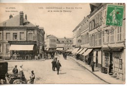 76. Goderville. Rue Du Havre Et Route De Fecamp - Goderville