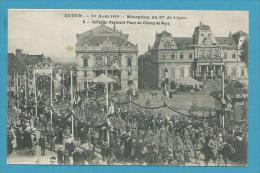 CPA 6 - Défilé Du Régiment 1919 Place Du Champ De Mars Réception Du 29è De Ligne AUTUN 71 - Autun