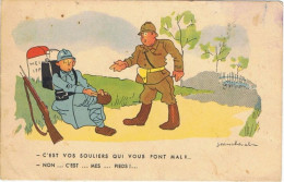 Humour  Militaire   Jean Cheval - Cheval