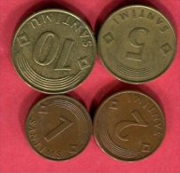 4 Monnaies Ttb 3 - Lettonie