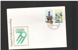 Ddr Germania Est - 1979 Fdc  NATIONALE BRIEFMARKENAUSTELLUNG - 1971-1980