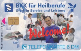 O 1117 TARJETA DE ALEMANIA DE BKK FÜR HEILBERUFE DE TIRADA 20000 - O-Series: Kundenserie Vom Sammlerservice Ausgeschlossen