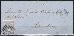 1870.- PAMPLONA A BARCELONA - Cartas & Documentos