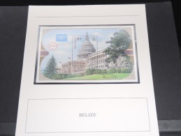 BELIZE - Bloc Luxe Avec Texte Explicatif - Belle Qualité - À Voir -  N° 11506 - Belize (1973-...)